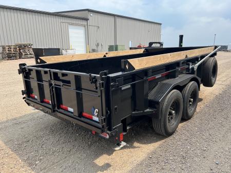 Used 2026 Diamond C Trailers 14' LPT207 Telescopic Dump Trailer