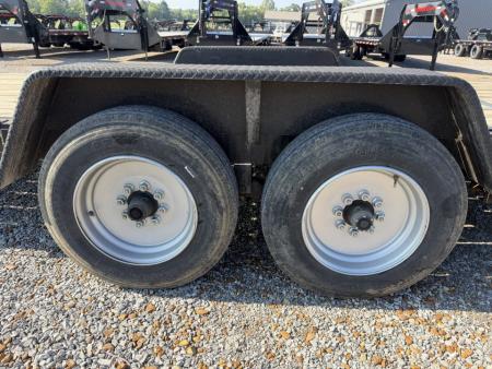 Used 2022 Kaufman 83"X24' 17K GVWR Gooseneck Tilt Trailer