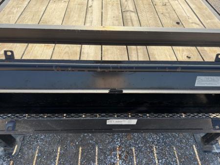 Used 2022 Kaufman 83"X24' 17K GVWR Gooseneck Tilt Trailer