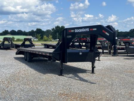 Used 2022 Good Guys 102 X30' 15.6K GVWR Gooseneck Flatbed Trailer