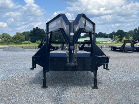 Used 2022 Good Guys 102"X30' 15.6K GVWR Gooseneck Flatbed Trailer