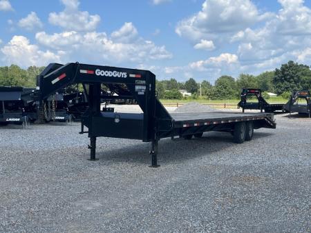 Used 2022 Good Guys 102"X30' 15.6K GVWR Gooseneck Flatbed Trailer