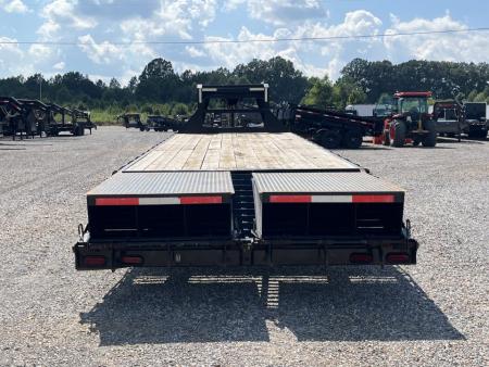Used 2022 Good Guys 102"X30' 15.6K GVWR Gooseneck Flatbed Trailer