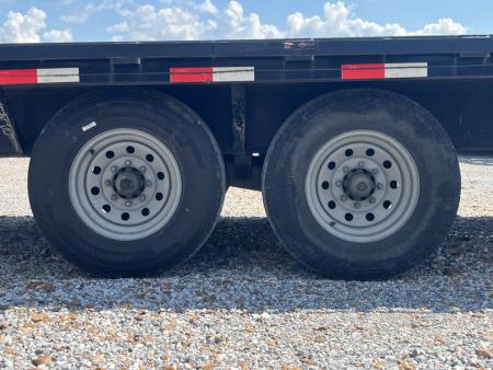 Used 2022 Good Guys 102"X30' 15.6K GVWR Gooseneck Flatbed Trailer