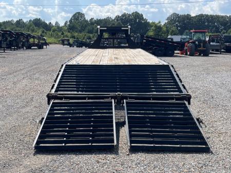 Used 2022 Good Guys 102"X30' 15.6K GVWR Gooseneck Flatbed Trailer