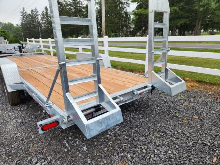 New 2027 BWISE EH14 82x22 14K Tandem Axle Equipment Trailer