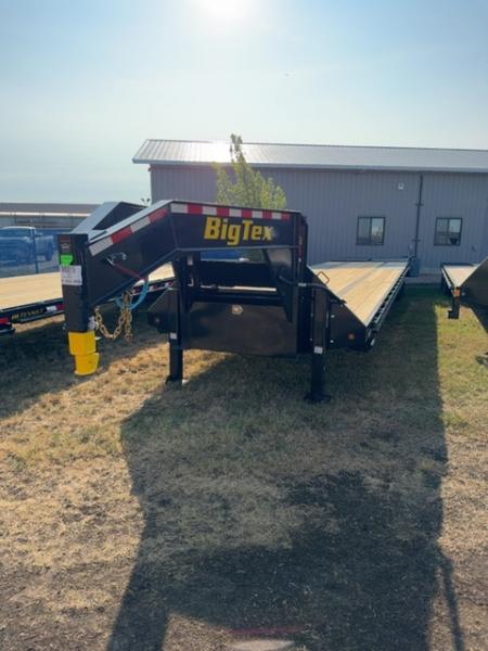 New 2026 Big Tex Trailers 25GN-40D5A Flatbed Trailer