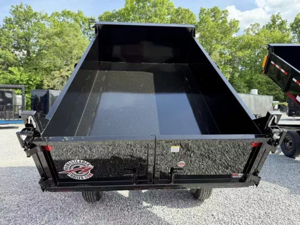 New 2027 Homesteader Trailer 6X10 MB Dump Trailer