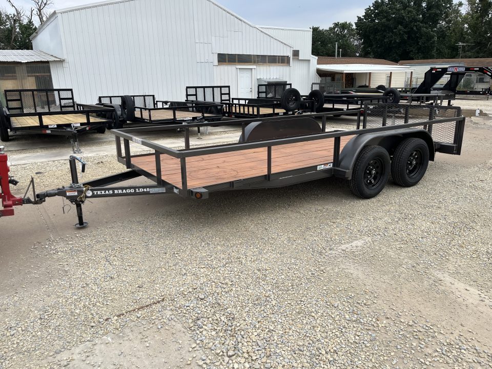New 2026 TEXAS BRAGG TRAILERS 16LD45 – 77'' x 16' Utility Trailer