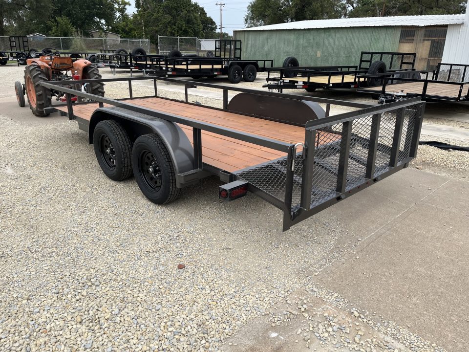 New 2026 TEXAS BRAGG TRAILERS 16LD45 – 77'' x 16' Utility Trailer