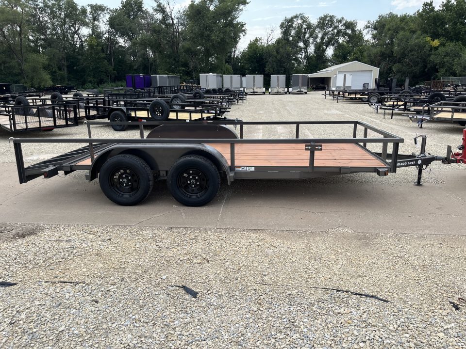 New 2026 TEXAS BRAGG TRAILERS 16LD45 – 77'' x 16' Utility Trailer