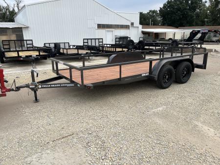 New 2026 TEXAS BRAGG TRAILERS 16LD45 – 77'' x 16' Utility Trailer