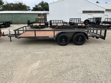 New 2026 TEXAS BRAGG TRAILERS 16LD45 – 77'' x 16' Utility Trailer
