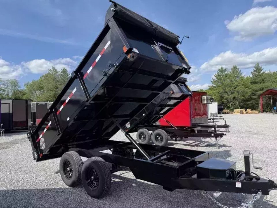 New 2027 Homesteader Trailer 6X12 MB Dump Trailer