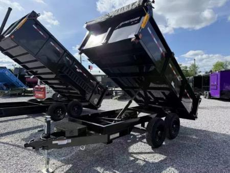 New 2027 Homesteader Trailer 6X12 MB Dump Trailer