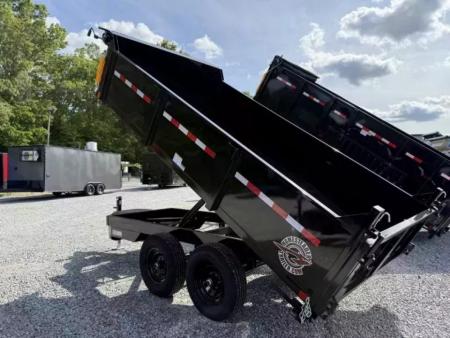 New 2027 Homesteader Trailer 6X12 MB Dump Trailer