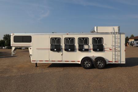 Used 2000 Legend Trailers 4 Horse GN Trailer