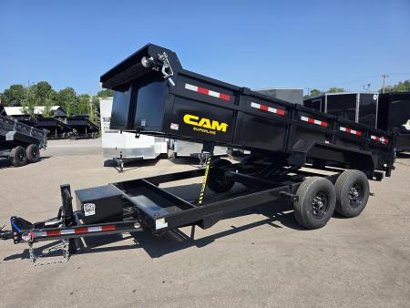 New 2026 Cam Superline 7X16 14K - SCISSOR Dump Trailer