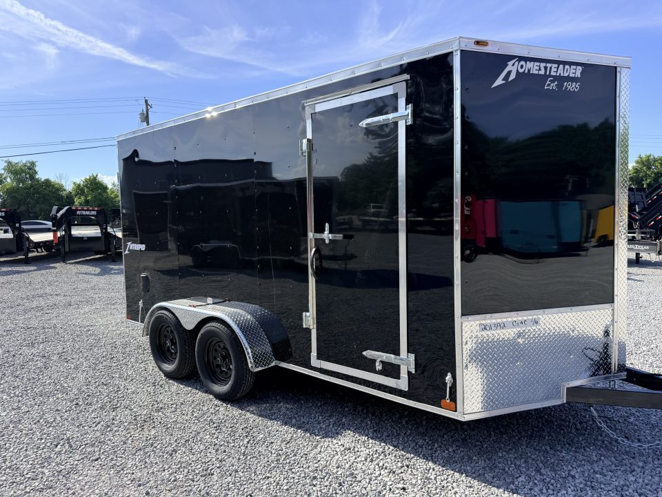 New 2027 Homesteader Trailer 7x14 IT 6.6 HT BARN DOORS Cargo / Enclosed Trailer