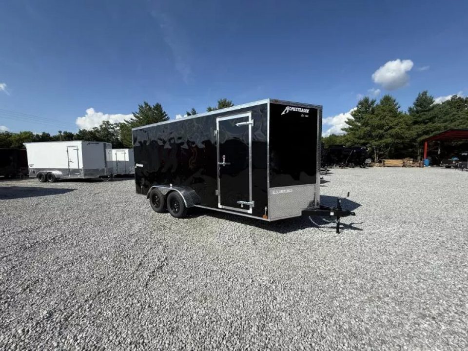 New 2027 Homesteader Trailer 7X16 IT ("6.6 HT) BARN DOORS Cargo / Enclosed Trailer