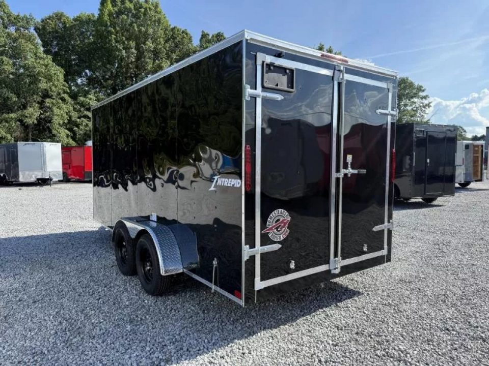 New 2027 Homesteader Trailer 7X16 IT ("6.6 HT) BARN DOORS Cargo / Enclosed Trailer