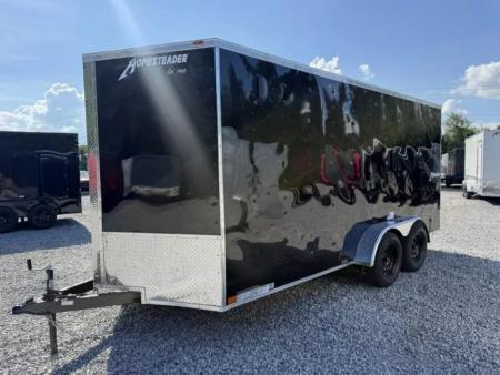 New 2027 Homesteader Trailer 7X16 IT ("6.6 HT) BARN DOORS Cargo / Enclosed Trailer