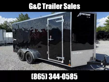 New 2027 Homesteader Trailer 7X16 IT ( 6.6 HT) BARN DOORS Cargo / Enclosed Trailer