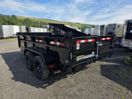 New 2027 Cam Superline 7X14 14K SCISSOR - RAMPS Dump Trailer