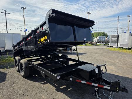 New 2027 Cam Superline 7X14 14K SCISSOR - RAMPS Dump Trailer