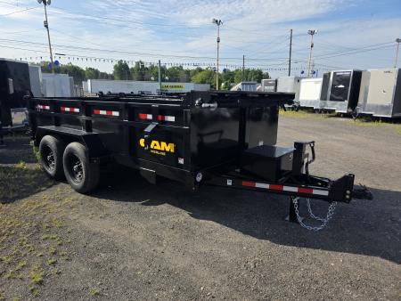 New 2027 Cam Superline 7X14 14K - SCISSOR - RAMPS Dump Trailer