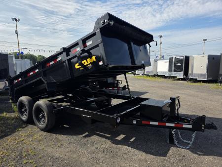 New 2027 Cam Superline 7X14 14K - SCISSOR - RAMPS Dump Trailer
