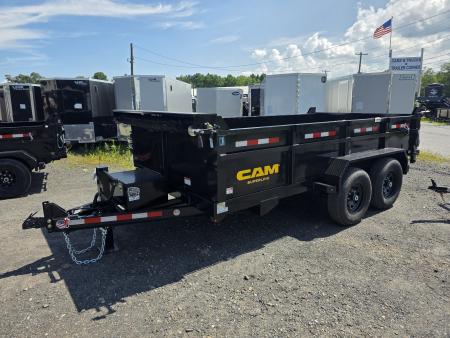 New 2027 Cam Superline 7X14 14K - SCISSOR - RAMPS Dump Trailer