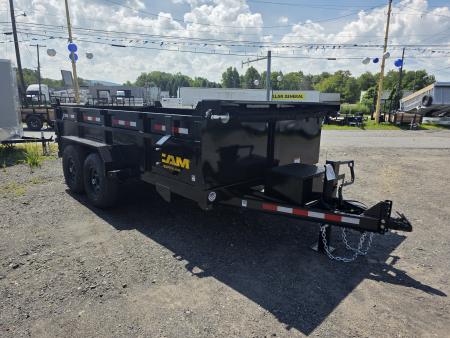 New 2027 Cam Superline 7X14 14K - SCISSOR - RAMPS Dump Trailer