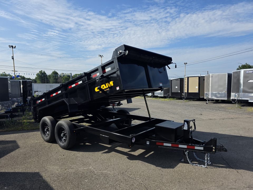 New 2027 Cam Superline 7X14 14K - SCISSOR - RAMPS Dump Trailer