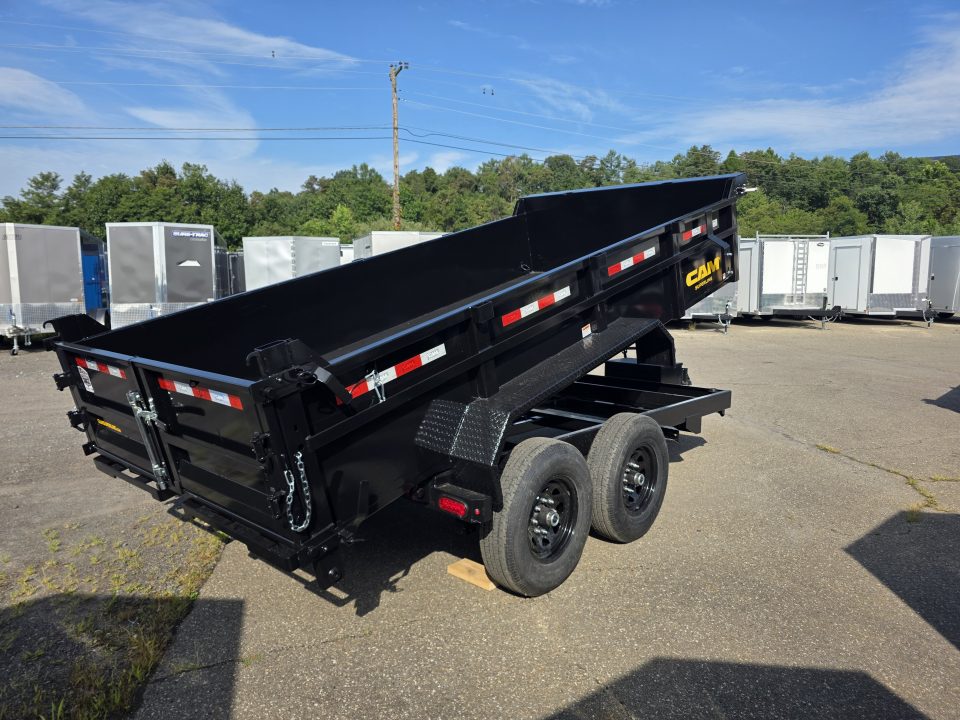New 2027 Cam Superline 7X14 14K - SCISSOR - RAMPS Dump Trailer