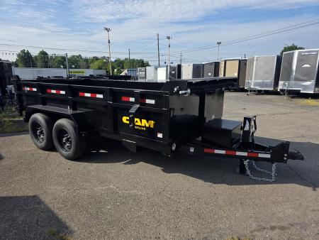 New 2027 Cam Superline 7X14 14K - SCISSOR - RAMPS Dump Trailer