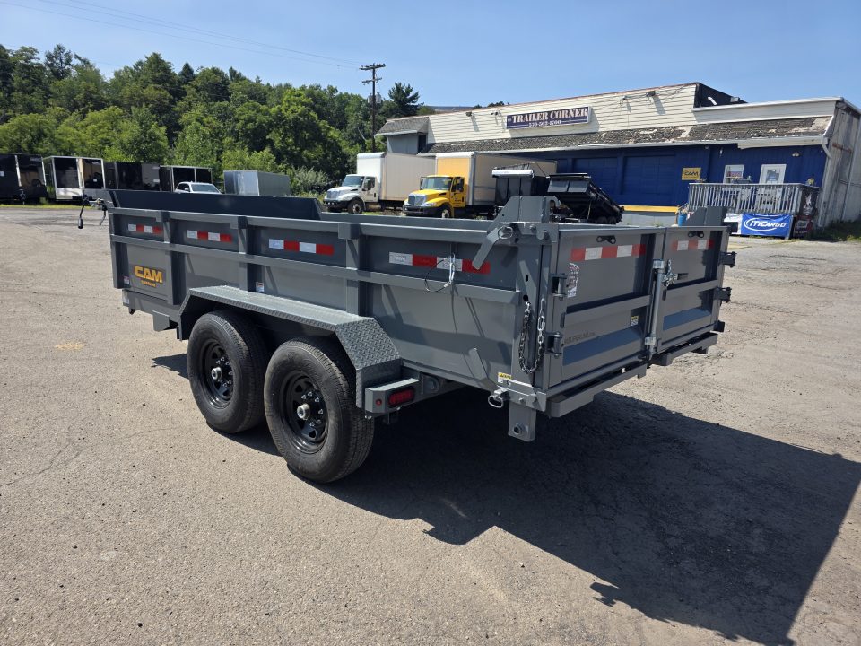 New 2026 Cam Superline 7X14 14K SCISSOR - RAMPS Dump Trailer