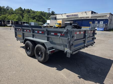New 2026 Cam Superline 7X14 14K SCISSOR - RAMPS Dump Trailer