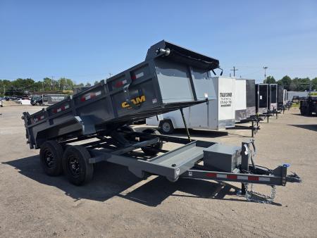 New 2026 Cam Superline 7X14 14K SCISSOR - RAMPS Dump Trailer