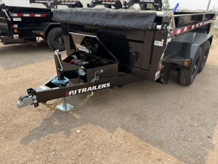 New 2027 PJ Trailers D3 Dump 6x10- 10K W/ramps