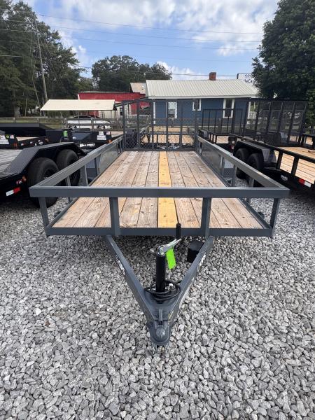 New 2026 GPS Trailers GTT6167K 76x16 7k Utility Trailer