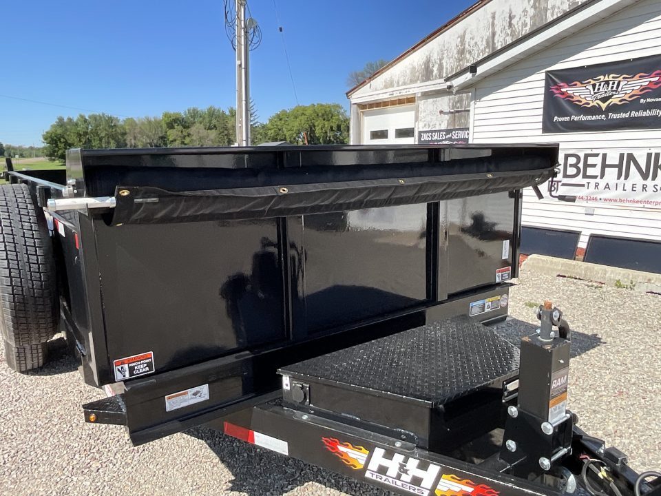 New 2026 H&H Trailers H8314DBW-B-140 Dump Trailer