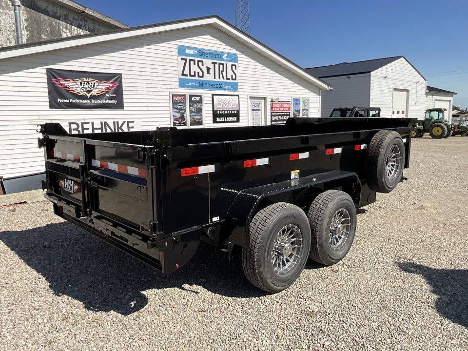 New 2026 H&H Trailers H8314DBW-B-140 Dump Trailer
