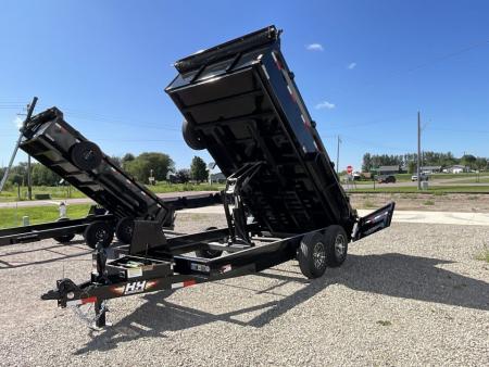 New 2026 H&H Trailers H8314DBW-B-140 Dump Trailer