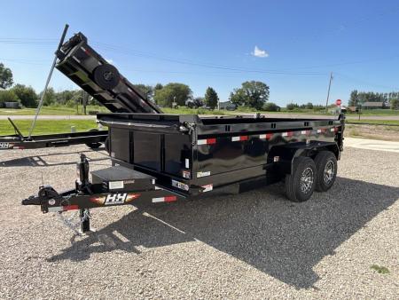 New 2026 H&H Trailers H8314DBW-B-140 Dump Trailer