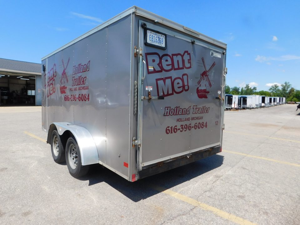 Used 2020 Darkhorse Cargo DHF 7x14 TA35 Cargo / Enclosed Trailer