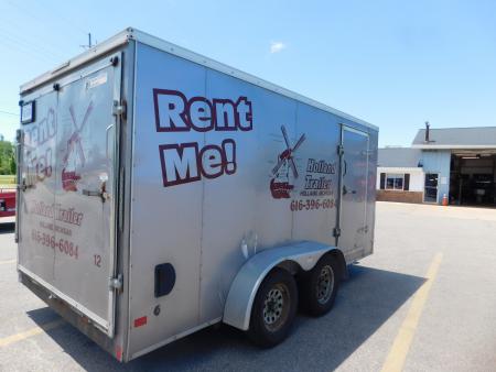 Used 2020 Darkhorse Cargo DHF 7x14 TA35 Cargo / Enclosed Trailer