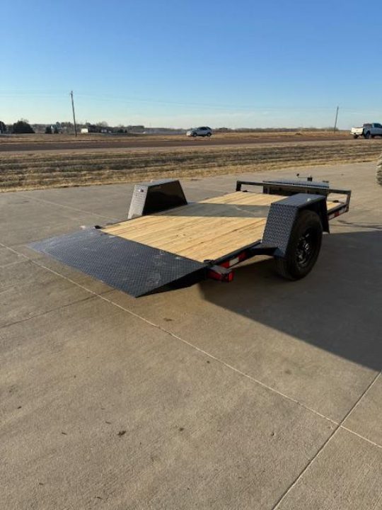 New 2026 Sure-Trac Single axle tilt bed 6.5x12ft Tilt Trailer