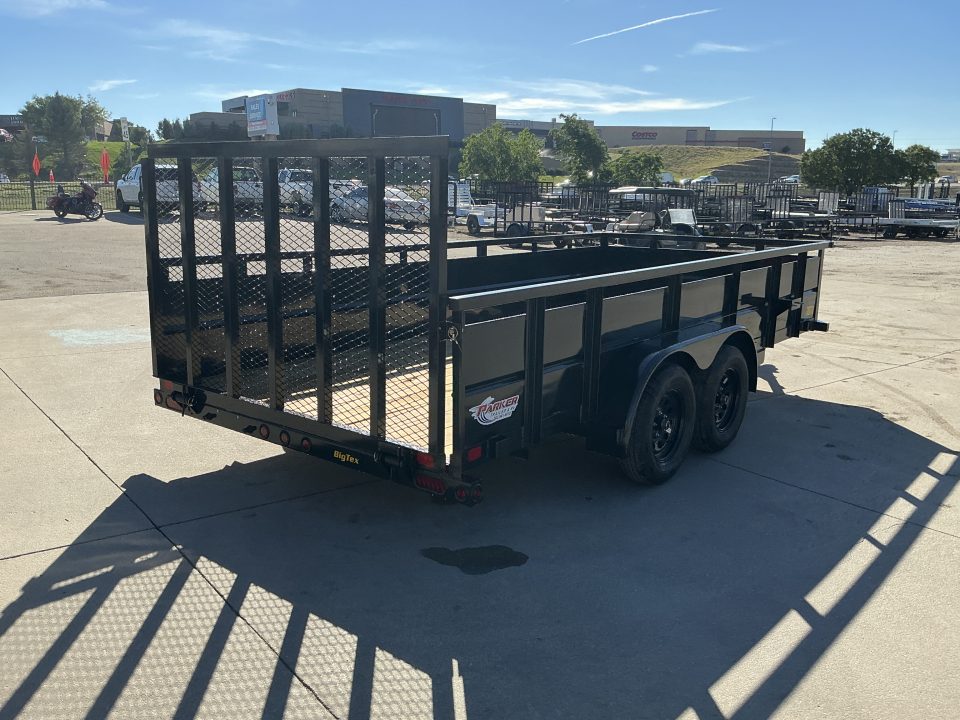 New 2027 Big Tex 70TV-7x16BK2B Utility Trailer