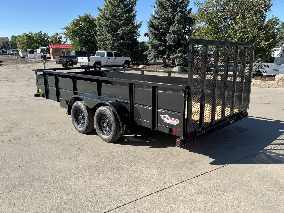 New 2027 Big Tex 70TV-7x16BK2B Utility Trailer
